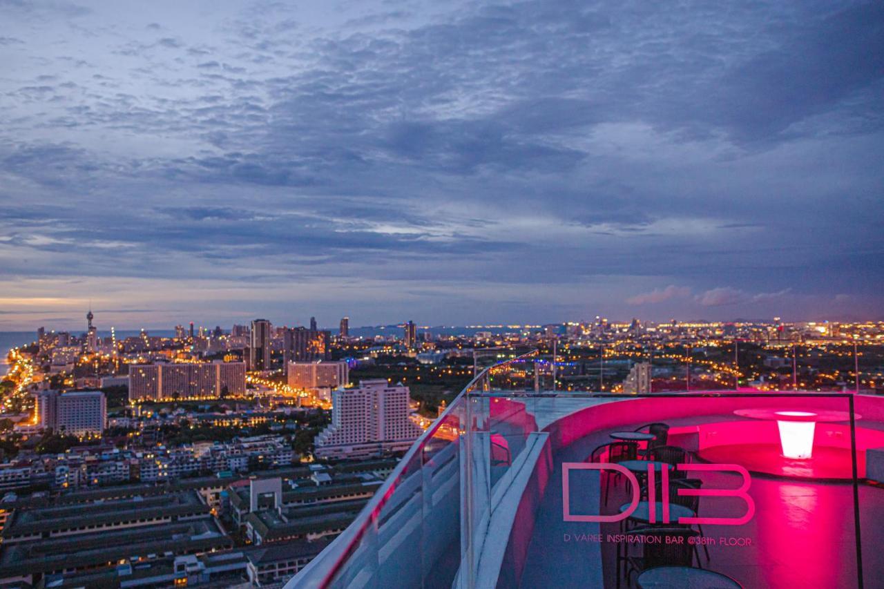 D Varee Jomtien Beach, Pattaya מראה חיצוני תמונה View from the rooftop